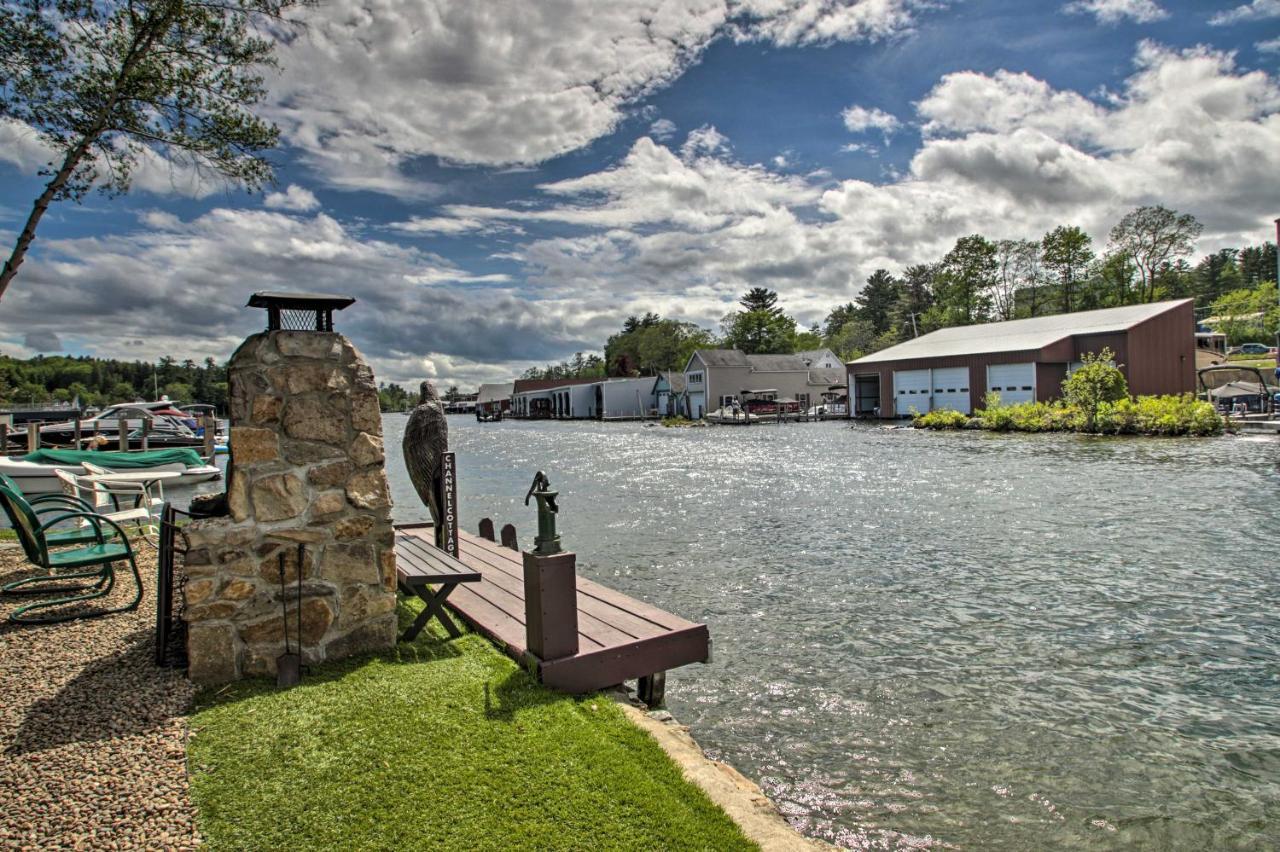 Homey Laconia Home With Private Porch And Grill Esterno foto